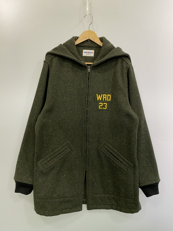 百貨店SALE 20%OFF~【中古品】【メンズ】 WEIRDO ウィアード WRD-20-AW-06 JUST LOOKING-CADET COAT カデット厚地の外套 アウター 145-260225-AS-31-時間 大きさ：2XL 色つや：カーキ 生生世世Net店