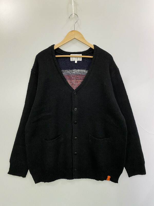 【中古品】【メンズ】 TONY TAIZSUN トニータイズサン NATIVE MOHAIR KNIT CARDIGAN 24FW-016 ネイティブ モヘア ニット カーディガン メンズ トップス 140-260227-em-25-min サイズ：L カラー：ブラック 万代Net店