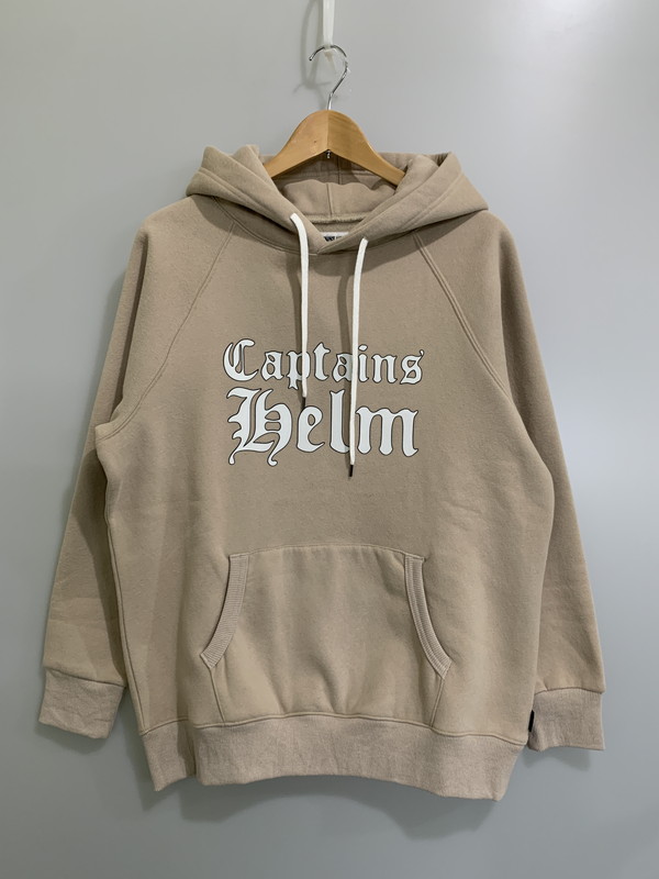 百貨店SALE 20%OFF~【中古品】【メンズ】  CAPTAINS HELM キャプテンズヘルム HELM LOCAL HOODIE CH23-AW-T10 ヘルム 田舎臭い フーディー パーカー トップス 140-260228-SH-08-時間 大いさ：M 色合い：砂子ベージュ 生生世世Net店