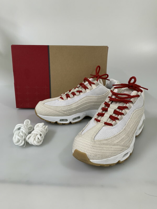 【中古品】【メンズ】 NIKE ナイキ × LEVI\u0027S リーヴァイズジーンズ AIR MAX 95 OG HM4743-100 エア湖マックス95 OG スニーカー 靴 シューズ メンズ 160-260303-em-33-時間 大きさ：29.0糎 色つや：DENIM WHITE 生生世世Net店
