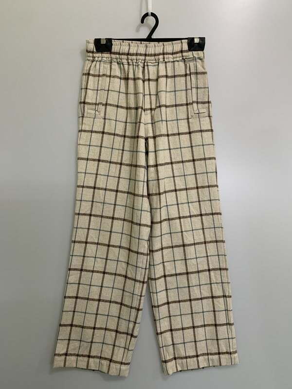 【中古品】【メンズ】 LQUAETET エルカルテット 25FW-LP-012 COTTON EASY TROUSERS コットンイージートラウザーズ パンツ ボトムス 151-260305-As-35-min サイズ：M カラー：ベージュ 万代Net店