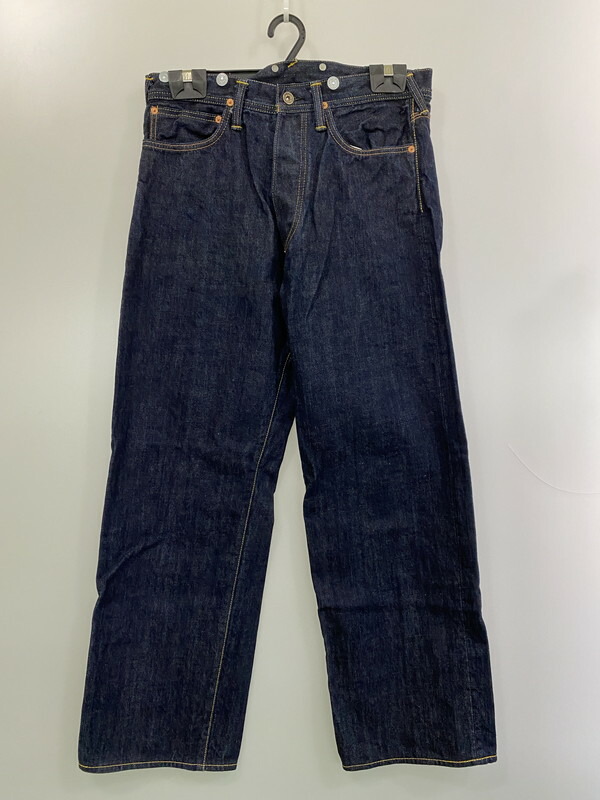 【中古品】【メンズ】 EVISU エヴィス LOT.2111 シンチバック デニムパンツ ボトムス 156-260305-AS-3-min サイズ：35×35 カラー：インディゴ 万代Net店