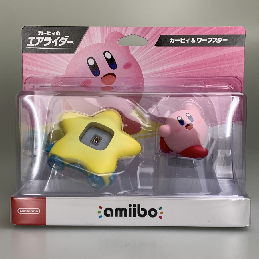 【中古品】 ニンテンドー amiibo カービィのエアライダー カービィ＆ワープスター ゲーム周辺機器 任天堂 フィギュア 024-260306-em-01-min 万代Net店