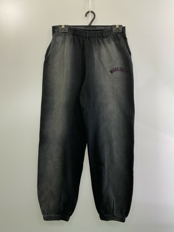 【中古品】【メンズ】 WOKE EDGE ウォークエッジ FADED ENBROIDERY SWEATPANT フェイデッド エンブロイダリー スウェットパンツ メンズ ボトムス 153-260311-em-47-min サイズ：XL カラー：ブラック 万代Net店