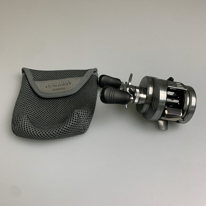 【現状渡し品】 シマノ 20カルカッタコンクエストDC 201HG リール 釣具 134-260311-zi-02-min 万代Net店
