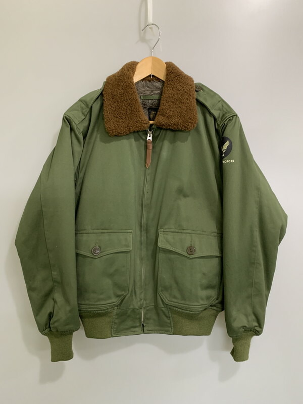 【中古品】【メンズ】  SESSLER セスラー MFG TYPE B-10 FLIGHT JACKET 飛行上衣 アウター 145-260312-SH-09-時間 大きさ：38 色つや：カーキ 生生世世Net店