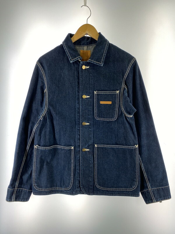 【中古品】【メンズ】 CORE FIGHTER 中核グループ攻撃機 DENIM COVERALL ジーンズ 覆いかぶせる櫂 メンズ アウター ジーンズ上衣 145-260318-em-45-時間 大きさ：M 色つや：インディゴブルー 生生世世Net店