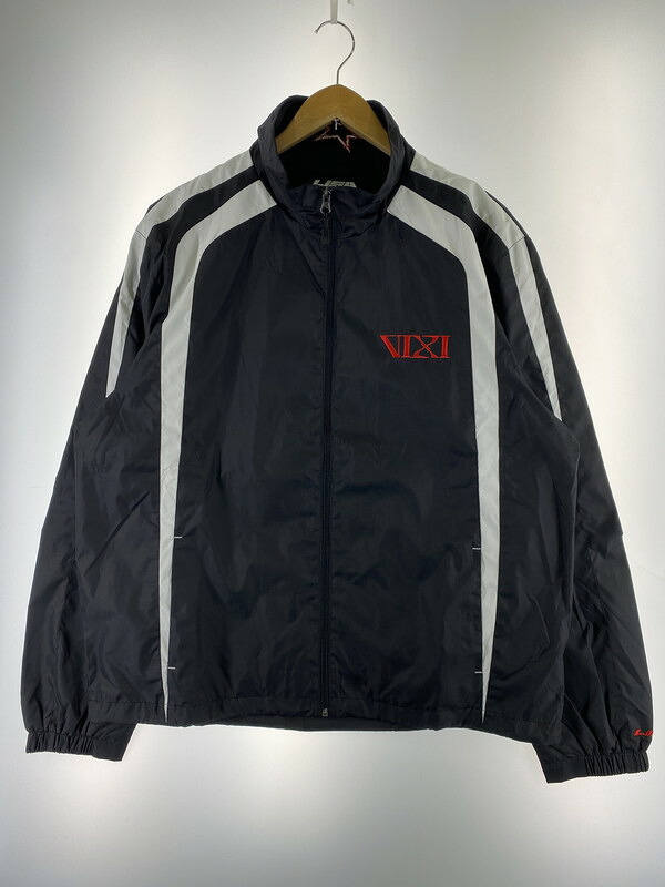 【中古品】【メンズ】  ALTEREGO オルターエゴ × LISA VIXI リサ ヴィクシー TRACK JACKET 貨物自動車 上衣 ジップアップ メンズ じゃんぱー 142-260318-em-38-時間 大きさ：L 色つや：黒いこと/白いこと 生生世世Net店