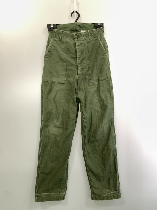 【中古品】【メンズ】  U.S.ARMY ユーエスアーミー BIKER PANTS バイカーパンツ 後期型 157-260320-zi-33-時間 大きさ：曖昧模糊たる 色つや：オリーブ緑であること 生生世世Net店