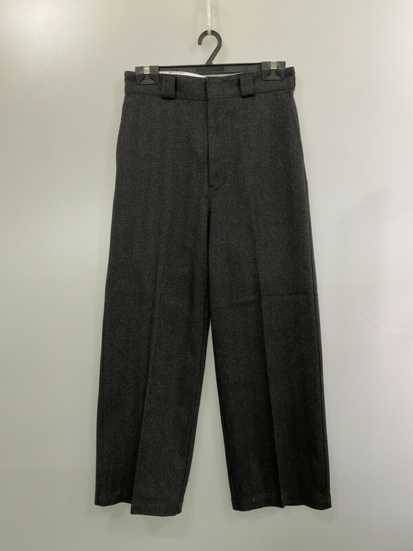 【中古品】【メンズ】 Dickies ディッキーズ ワイドスラックス BSHOP別注 メンズ ボトムス 158-260324-em-07-min サイズ：S カラー：ダークグレー 万代Net店