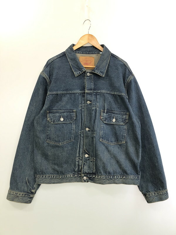 【中古品】【メンズ】 Levi's リーバイス VINTAGE CLOTHING 1953 TYPE II DENIM JACKET T-BACK ビンテージ クロージング デニムジャケット メンズ 145-260324-em-19-min サイズ：XXL（46） カラー：インディゴブルー 万代Net店