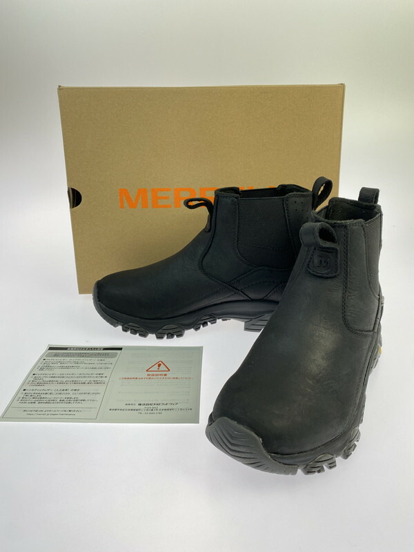 【中古品】【メンズ】 MERRELL メレル MOAB ADVENTURE 3 CHELS PLR WP モアブ アドベンチャー 3 チェルシー ウォータープルーフ 164-260325-em-38-min サイズ：26.5cm カラー：ブラック 万代Net店