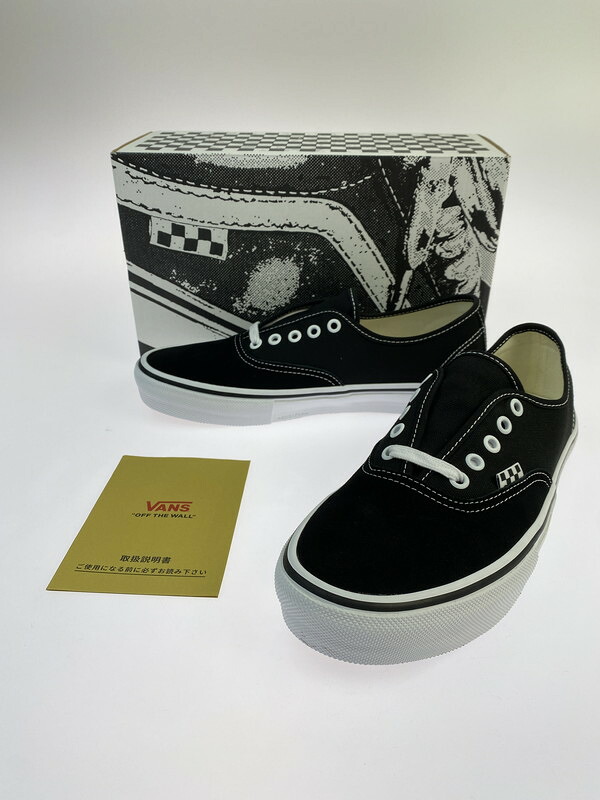【中古品】【メンズ】 VANS バンズ SKATE AUTHENTIC VN0A5FC8Y28 スケート オーセンティック スニーカー メンズ シューズ 靴 162-260325-em-20-min サイズ：26.5cm カラー：ブラック 万代Net店