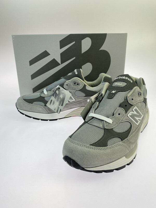 【未使用品】【メンズ】 NEW BALANCE ニューバランス 992 (2025) U992GY スニーカー メンズ シューズ 靴 162-260325-em-10-min サイズ：27.5cm カラー：GRAY 万代Net店