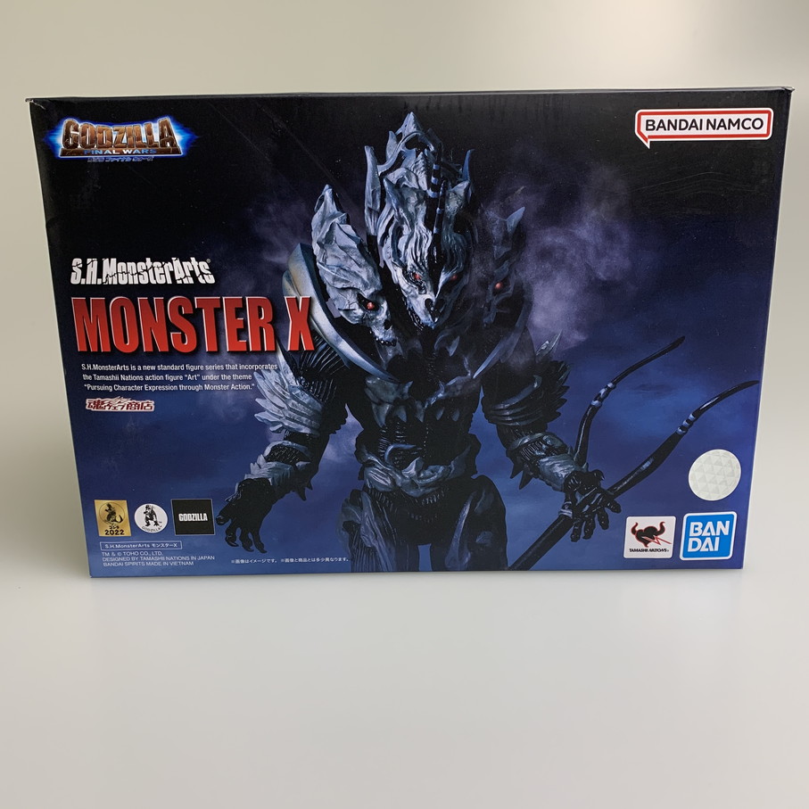 【中古品】 S.H.MonsterArts モンスターX ゴジラ FINAL WARS 特撮フィギュア 044-260326-SH-07-min 万代Net店 7,722円