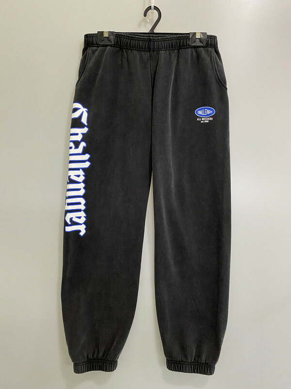 【中古品】【メンズ】 CHALLENGER チャレンジャー CLASSIC LOGO SWEAT PANTS クラシックロゴ スウェットパンツ ボトムス 153-260327-SH-16-min サイズ：XL カラー：ブラック 万代Net店