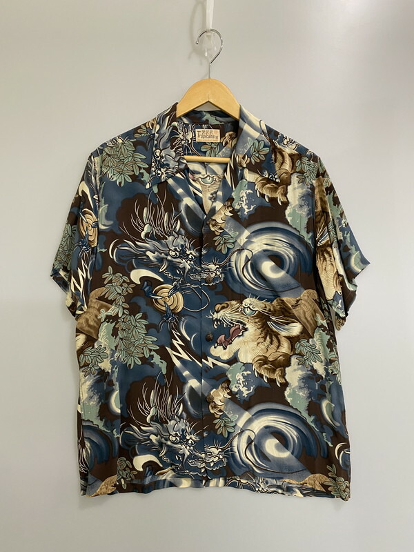 【中古品】【メンズ】 SUN SURF サンサーフ RAYON ALOHA SHIRT SS31212 レーヨンアロハシャツ トップス 145-260327-SH-24-min サイズ：M カラー：マルチカラー 万代Net店