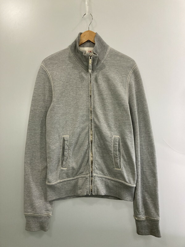 【中古品】【メンズ】 TRUE RELIGION トゥルーレリジョン FULL ZIP SWEAT JACKET フルジップ スウェットジャケット アウター 142-260328-SH-30-時間 大きさ：M 色つや：薄墨色 生生世世Net店