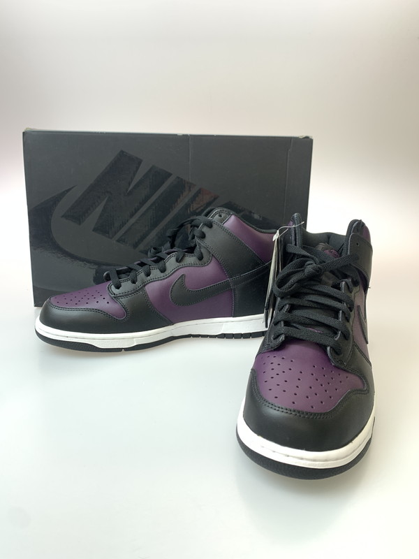 【中古美品】【メンズ】 FRAGMENT DESIGN フラグメントデザイン ×NIKE ナイキ DJ0382-600 DUNK HI F 靴 シューズ スニーカー SNEAKER 160-260331-zi-07-時間 大きさ：28.5糎 色つや：WINE/BLACK-WHITE 生生世世Net店