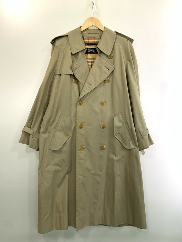 【現況乗り合い船品】【メンズ】 Burberrys バーバリーズ 83-902-41 TRENCH COAT トレンチコート アウター 141-260402-KS-01-時間 大きさ：曖昧模糊たる 色つや：オリーブ系 万劫末代Net店