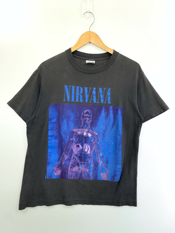 【現状渡し品】【メンズ】 NIRVANA ニルヴァーナ 90S SLIVER TEE 半袖Tシャツ トップス 146-260402-KS-07-min サイズ：不明 カラー：グレー 万代Net店