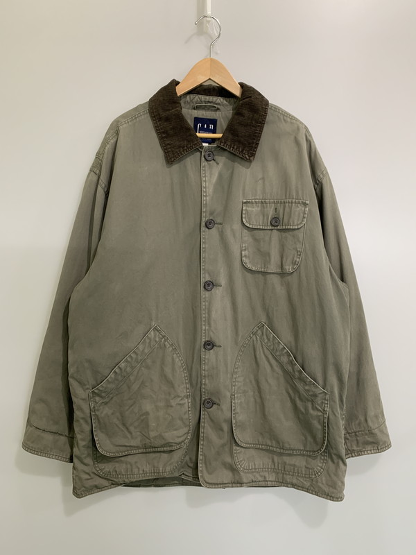 【現況乗り合い船品】【メンズ】  OLD GAP 年寄りの隔たり 90S HUNTING JAKCET 遊猟上衣 メンズ上衣 メンズアウター 146-260403-KS-07-時間 大きさ：L 色つや：緑であること系 生生世世Net店