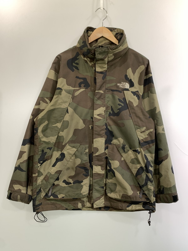 【現況乗り合い船品】【メンズ】 THE NORTH FACE ザ・ノースフェイス マカルジャケット NP10402 ゴアテックス 山岳パーカー メンズ アウター アウトドア 144-260403-em-14-時間 大きさ：M 色つや：オリーブ系（間鴨） 生生世世Net店