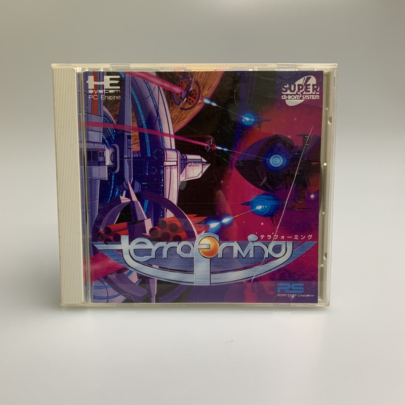 【現状渡し品】 PCエンジン テラフォーミング ライトスタッフ 横スクロールシューティングゲーム レトロゲーム CERO:記載なし 023-260405-AS-7-minH 万代Net店