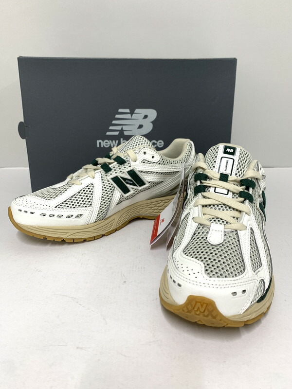 【未使用品】【メンズ】 NEW BALANCE ニューバランス M1906RQ 1906R 靴 シューズ スニーカー 162-260407-AS-18-min サイズ：27cm カラー：ホワイト/グレー/グリーン 万代Net店