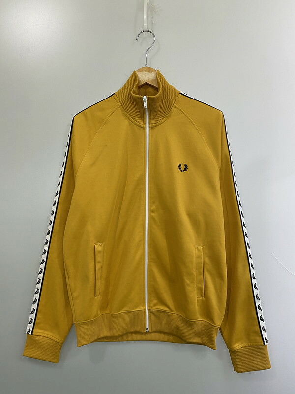 【中古品】【メンズ】 FRED PERRY フレッドペリー J6231 TRACK JACKET トラックジャケット ライトアウター 141-260407-AS-53-min サイズ：M カラー：イエロー 万代Net店 6,952円