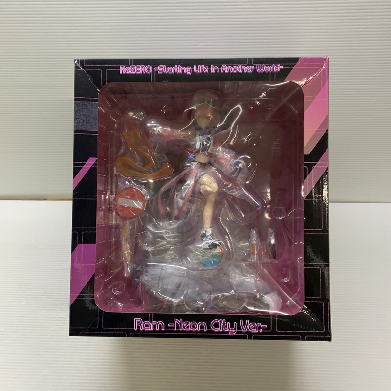 【中古品】 ゼロから始める異世界生活 ラム NEON CITY 美少女 フィギュア 053-260407-em-15-min 万代Net店