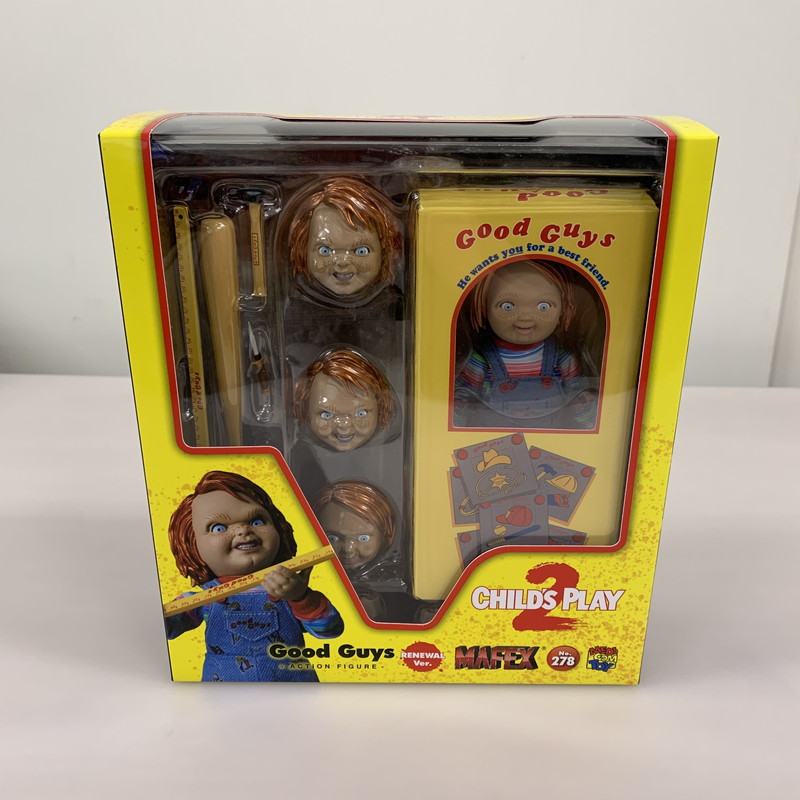 【未使用品】 メディコムトイ チャイルド・プレイ2 MAFEX Good Guys RENEWAL Ver. アクションフィギュア No.278 おもちゃ アメトイ 055-260408-AS-17-min 万代Net店