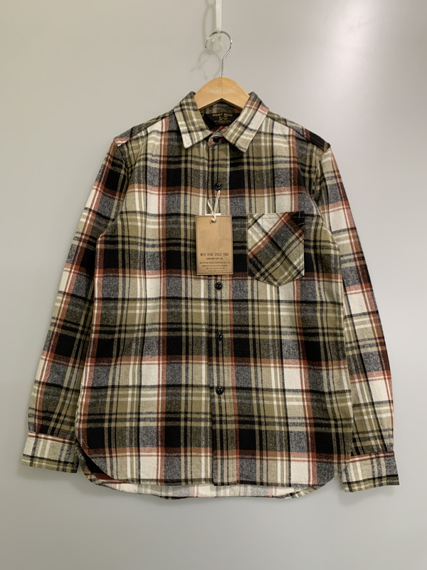 【中古品】【メンズ】  WEST RIDE ウエストライド LS CHECK FLANNEL SHIRT ロング捩り チェックフランネルシャツ トップス 145-260409-SH-17-時間 大きさ：M 色合い：マルチ色合い 未来永劫Net店