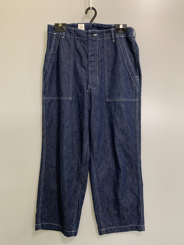 【中古品】【メンズ】 ARAN アラン ベイカーデニムパンツ ボトムス 151-260409-SH-38-min サイズ：4 カラー：ネイビー 万代Net店