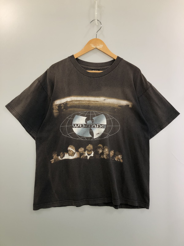 【現況乗り合い船品】【メンズ】  WU-TANG CLAN ウータンクラン 1997 \"WU-TANG FOREVER\""RAP TEE  1997年 ウータン フォーエバー 一回りプルオーバー  146-260411-KS-04-時間 大きさ：L 色つや：黒いこと 生生世世Net店"