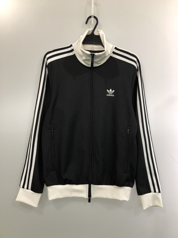 【中古品】【メンズ】 adidas アディダス LS TRACK JACKET II5763 エルエス 貨物自動車上衣 メンズ トップス 148-260416-KS-36-時間 大きさ：M 色つや：黒いこと/白いこと 生生世世Net店