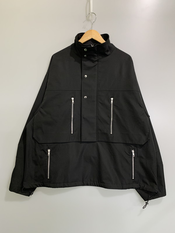 【中古品】【メンズ】 GEN DAI ゲンダイ HALF ZIP JACKET ナイロン ハーフ ジップ ジャケット アウター 140-260424-jt-34-min サイズ:1 カラー:ブラック 万代Net店|万代Net店