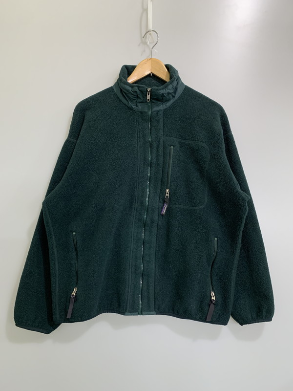 【中古品】【メンズ】 PATAGONIA パタゴニア 90年代 FLEECE JACKET フリース ジャケット アウター 144-260424-jt-35-min サイズ:L カラー:ダークグリーン 万代Net店|万代Net店