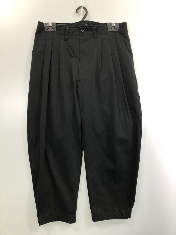 【中古品】【メンズ】  PORTER CLASSIC ボーイ古典派音楽 マイコン-009-1485-10-04 GENE KELLY CHINO WIDE PANT 広広としたズボン下 ボトムス 151-260426-zi-02-時間 大いさ：M 色合い：黒いこと 生々世々Net店 メンズファッション-ズボン・パンツ