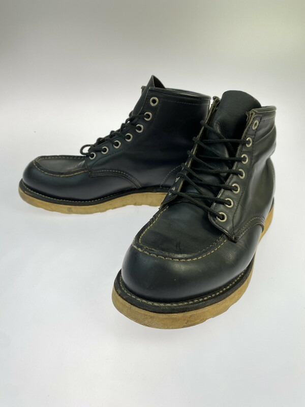 【中古品】【メンズ】  RED WING 刺繍羽タグ IRISH SETTER 8130 アイリッシュセッター 靴 シューズ ブーツ 164-260428-KS-22-min サイズ：US7 1/2 カラー：ブラック 万代Net店