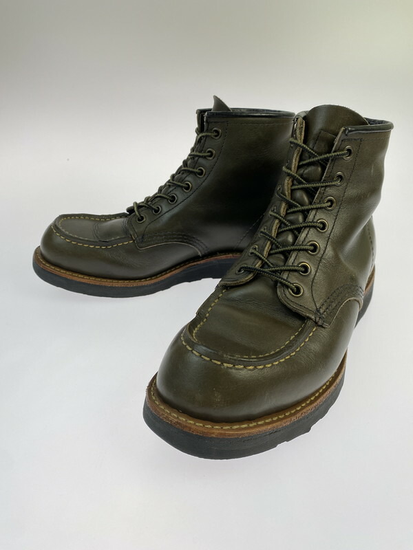 【中古品】【メンズ】  RED WING レッドウィング 8828 6-INCH CLASSIC MOC クラシックモック 靴 シューズ ブーツ 164-260428-KS-21-min サイズ：25cm US7 カラー：ブラウン 万代Net店