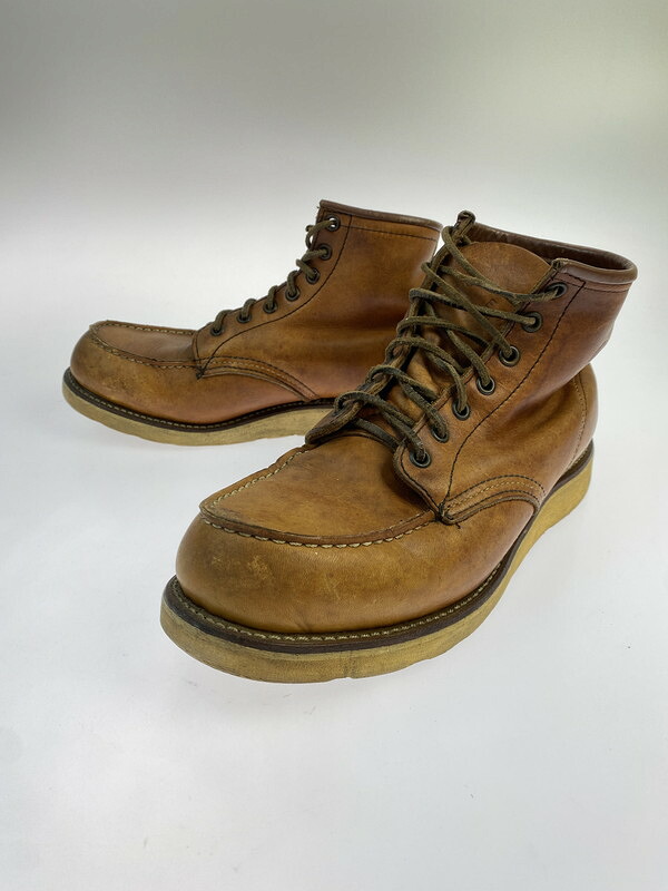 【現況乗り合い船品】【メンズ】  RED WING レッドウィング CLASSIC MOC 875 6-INCH クラシックモック 靴 シューズ ブーツ 164-260430-KS-21-時間 大いさ：8E 色合い：赤銅色 生生世世Net店