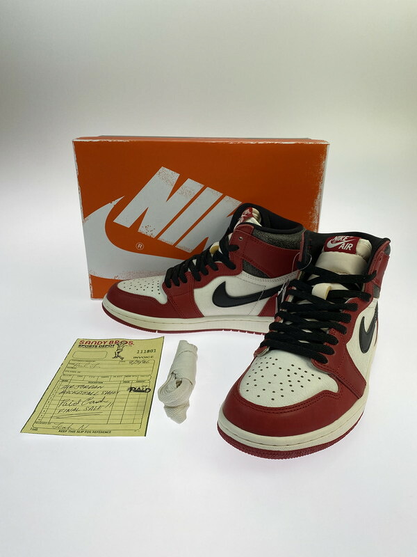 【中古美品】【メンズ】  NIKE ナイキ AIR JORDAN 1 RETRO HIGH OG DZ5485-612 エアジョーダン 一 レトロ ご機嫌 底抜け騒ぎ 靴 シューズ スニーカー SNEAKER 160-260430-KS-05-時間 大きさ：25.5珊 US7.5 色つや：白いこと/赤いこと/黒いこと 生生世世Net店
