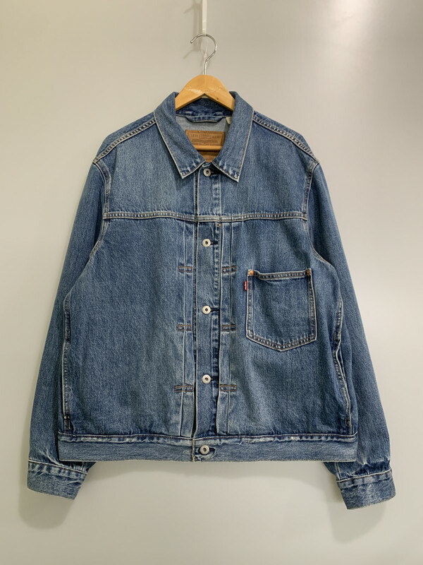 【中古品】【メンズ】 LEVI'S PREMIUM リーバイスプレミアム A3174-0004 TYPE I TRUCKER デニムジャケット アウター 147-260503-AS-50-min サイズ：L カラー：ブルー 万代Net店｜万代Net店