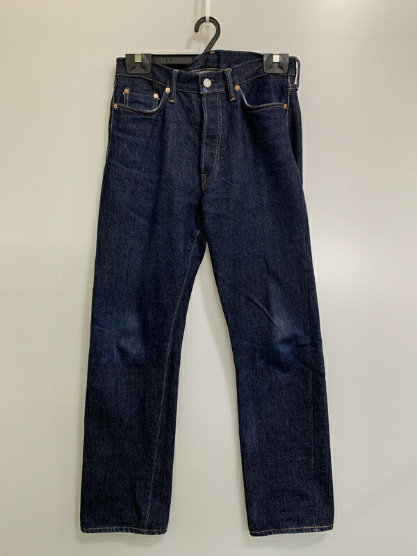 【中古品】【メンズ】 STUDIO D'ARTISAN ステュディオ・ダ・ルチザン SP-086 45TH 石川台テーパードフィットジーンズ デニムパンツ 156-260508-AS-63-min サイズ：30 カラー：インディゴ 万代Net店｜万代Net店