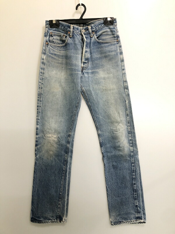 【現況乗り合い船品】【メンズ】  LEVI\u0027S リーヴァイズジーンズ 70S 66前期 名取り草裏 6 501 DENIM PANTS 501 ジーンズ ズボン下 70年月日 ヴィンテージ デニム 157-260510-em-44-時間 色つや：インディゴブルー 生生世世Net店