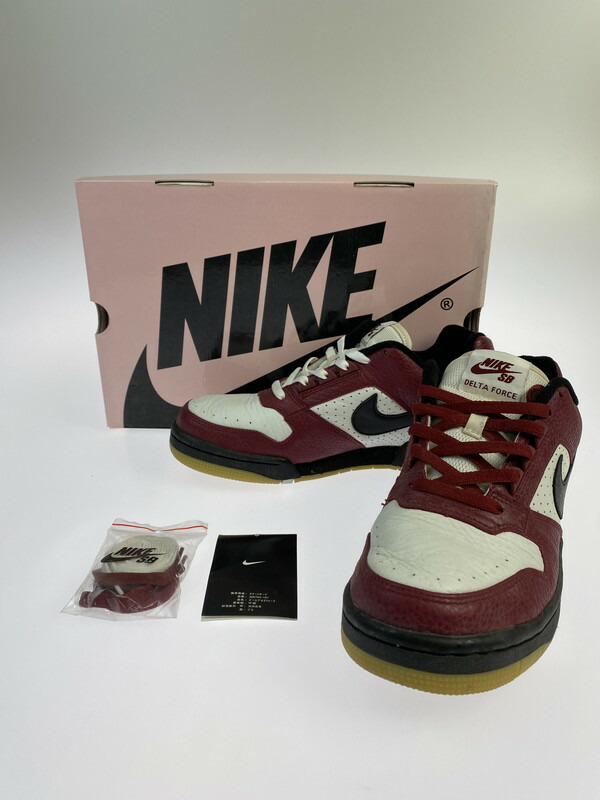 【中古品】【メンズ】  NIKE ナイキ ZOOM AIR DELTA FORCE 309784-101 2004年製 望遠レンズ 大気圏 三角州 フォース スニーカー 靴 160-260516-jt-02-時間 大いさ：US 10 28.0糎 色合い：WHITE/BLACK-TEAM RED BLA/NOIR-RGETEA 生生世世Net店