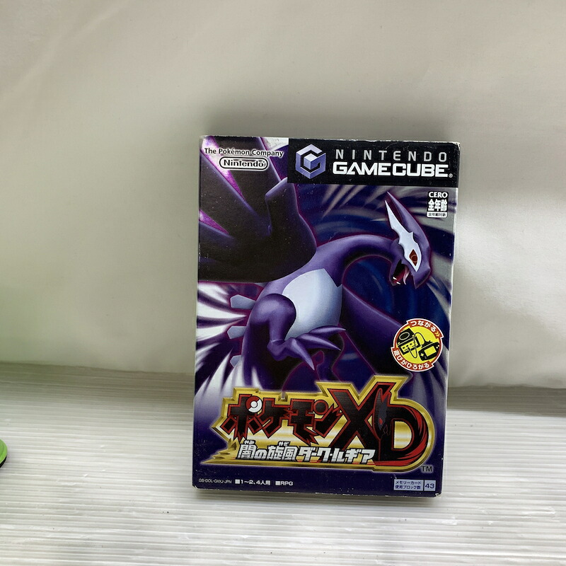 【現状渡し品】 GC ポケモンXD 闇の旋風ダーク・ルギア 023-260517-MS-06-min 万代Net店｜万代Net店