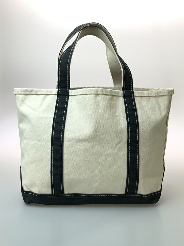 【中古品】【メンズ】  L.L.BEAN エルエルビーン USA製 BOAT AND TOTE  1003589 猪牙 アンド トート 亜米利加製 トートバッグ ビーントート 188-260519-em-17-時間 色合い：黒いこと/白いこと 未来永劫Net店