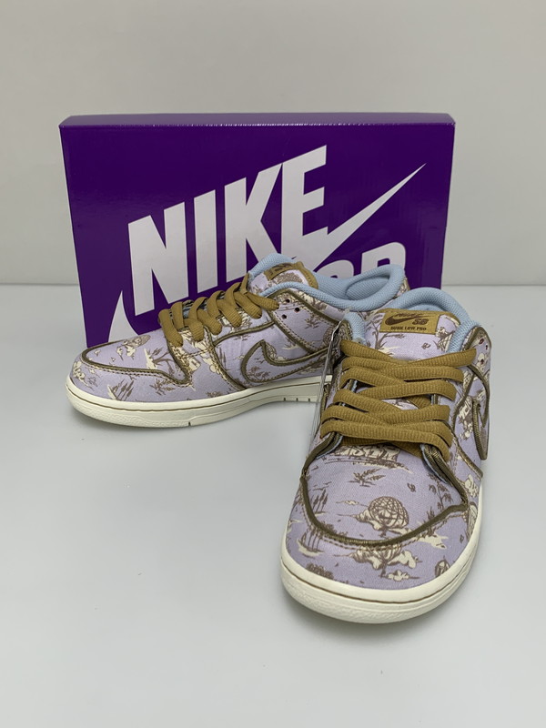 【中古品】【メンズ】  NIKE ナイキ SB DUNK LOW PRM TOILE FN5880-001 SB ダンク 置き目 割り増し金 トワレ スニーカー メンズ シューズ 靴 160-260521-em-47-時間 大きさ：27.0糎 色つや：パープル系 生生世世Net店